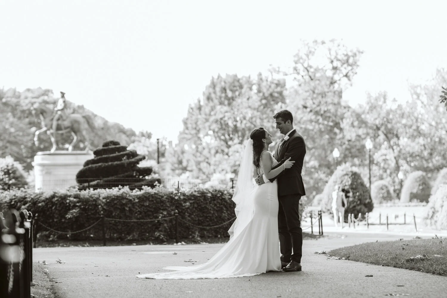 Boston Wedding Ceremony at St. Cecilia — wedding photography by Mark Davidson