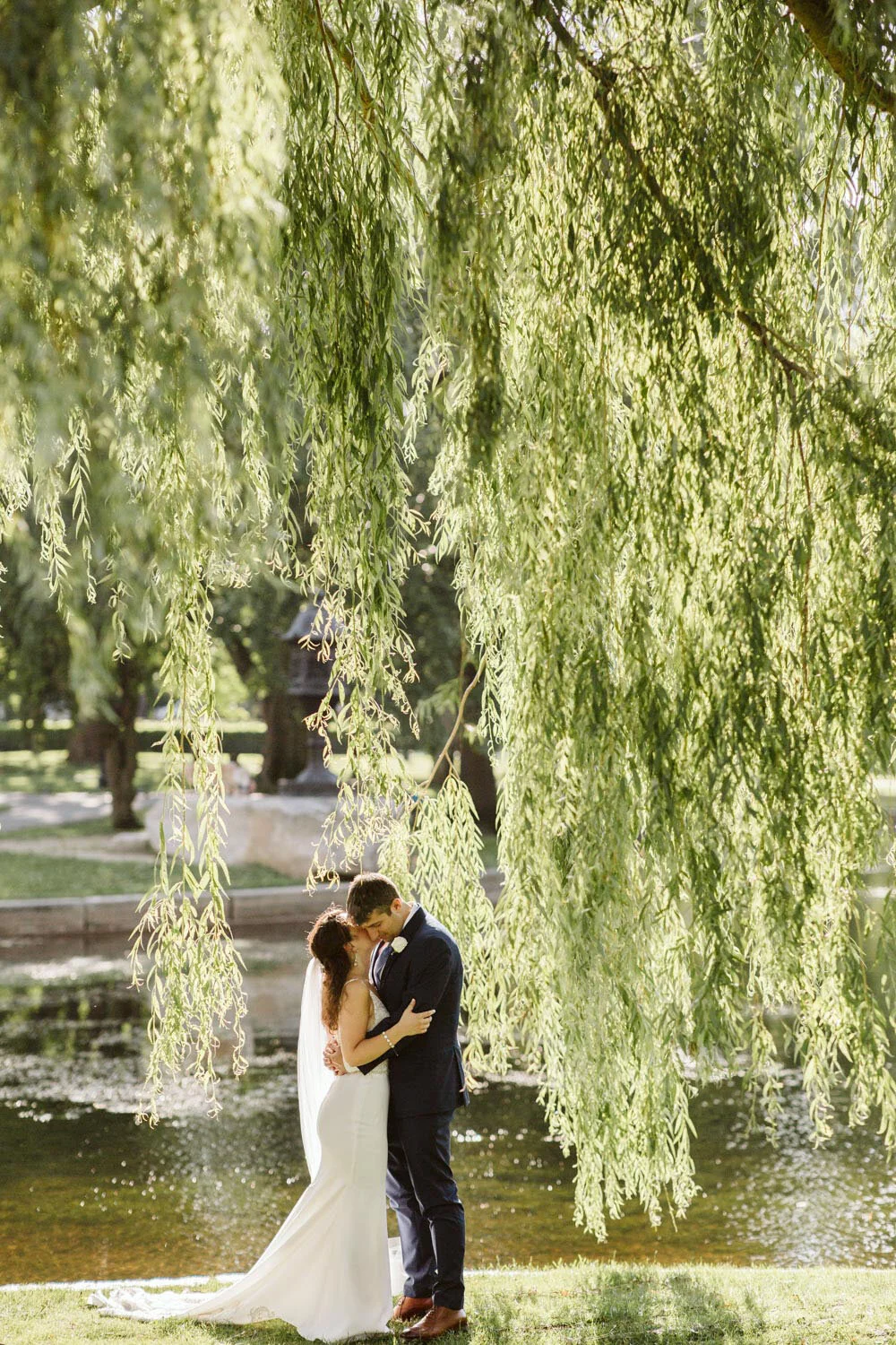 Boston Wedding Ceremony at St. Cecilia — wedding photograph