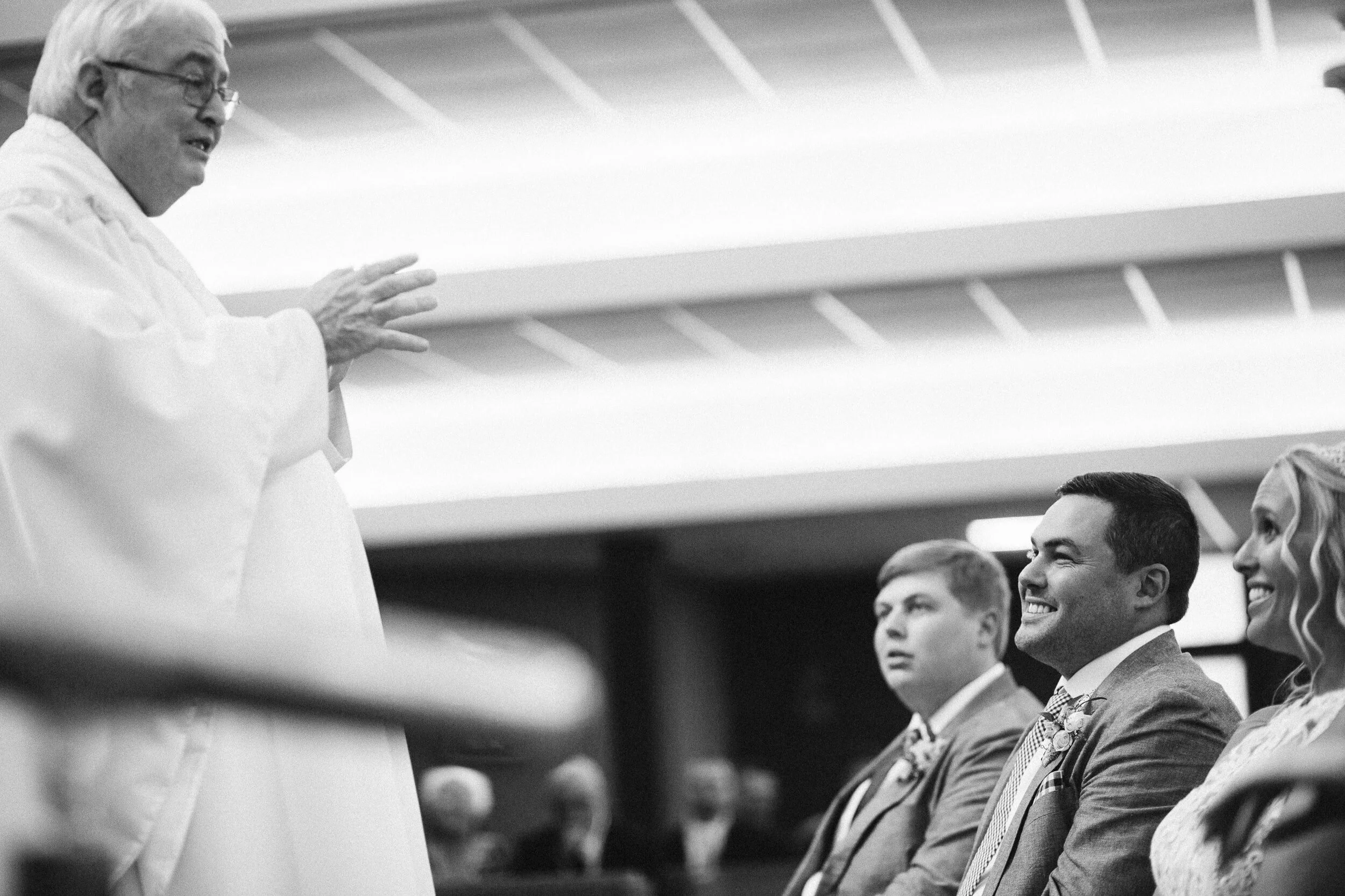 Brick South Wedding — candid wedding moment