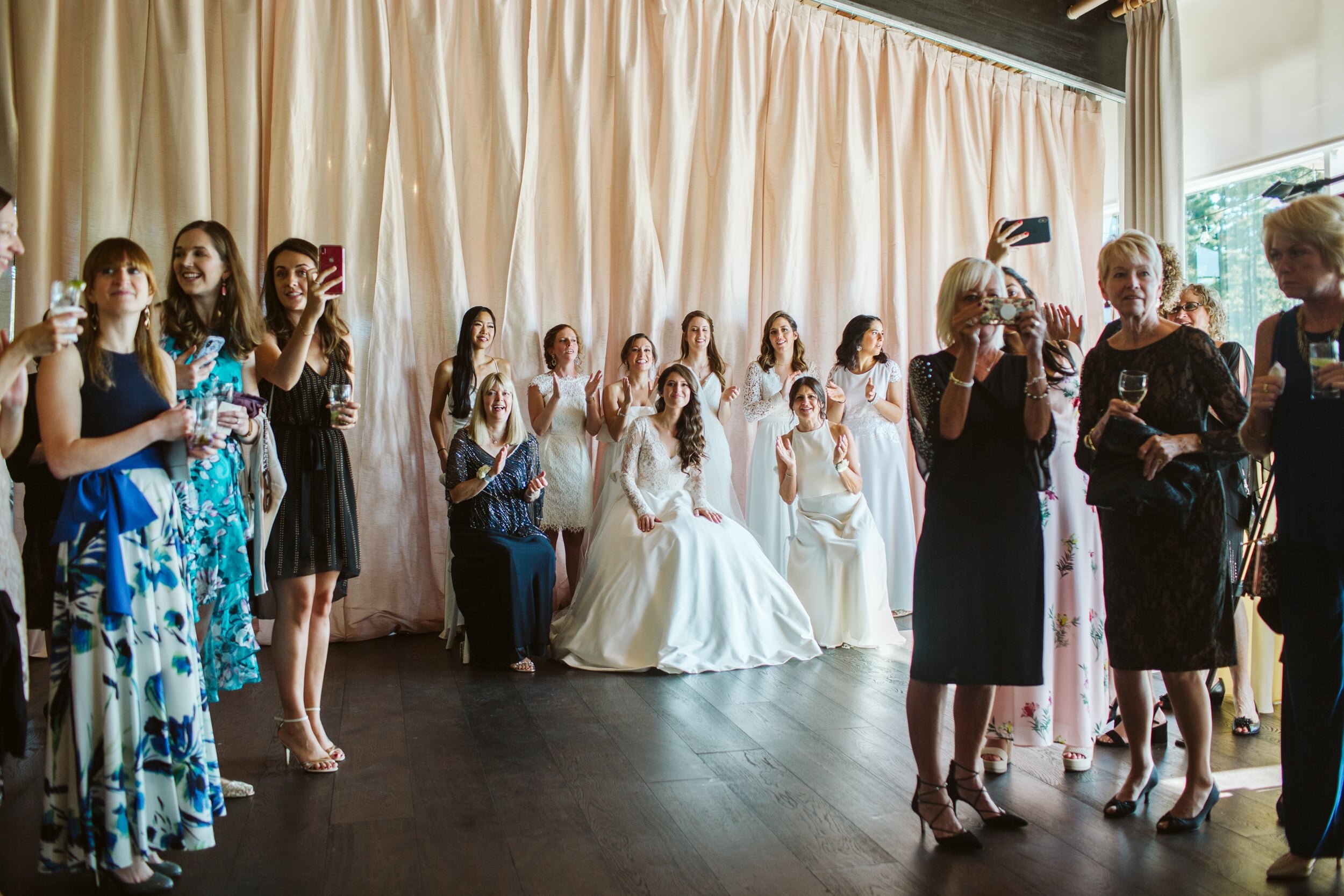 Cape Club of Sharon Wedding — candid wedding moment