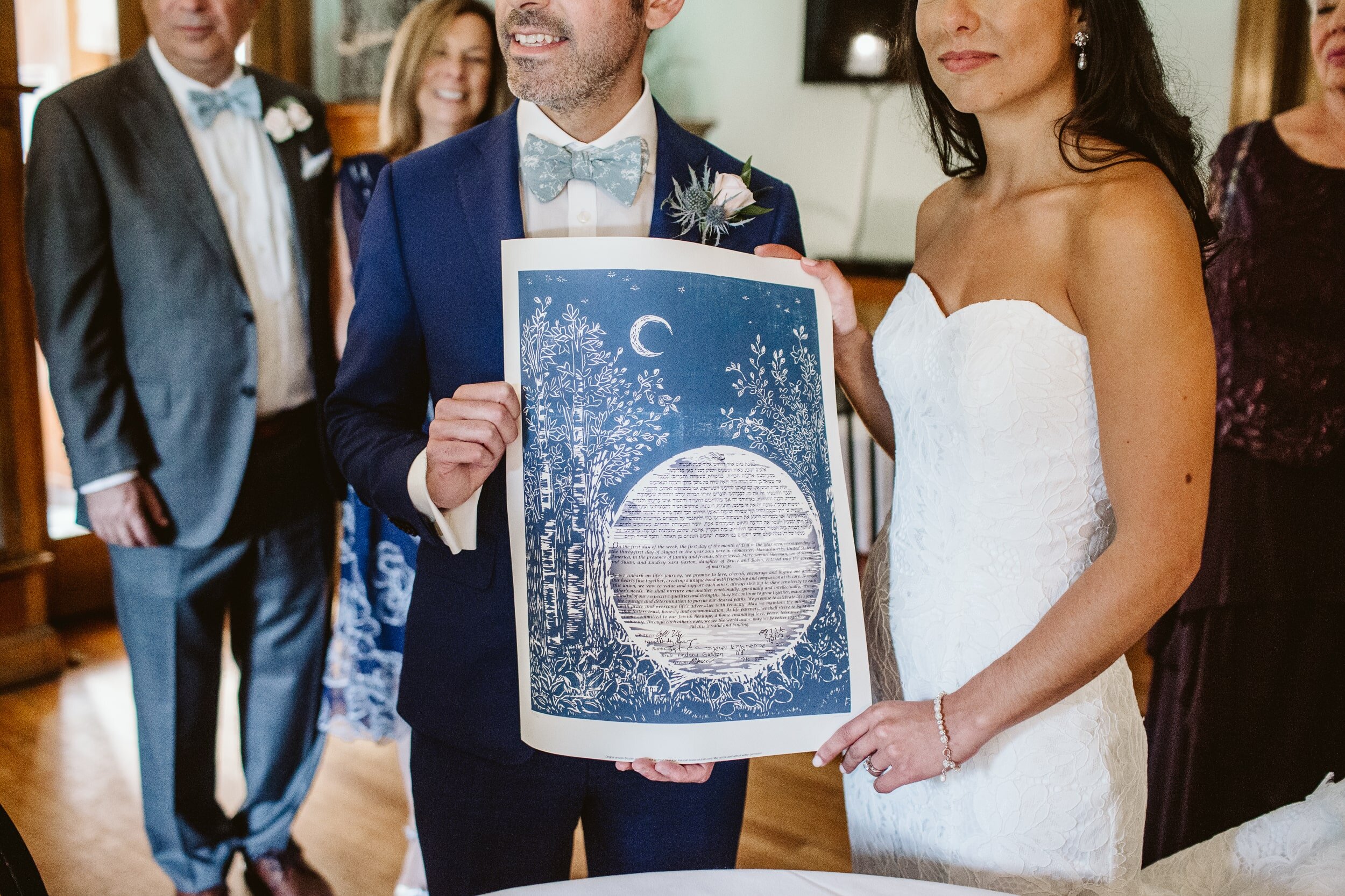 Castle Manor Inn — candid wedding moment