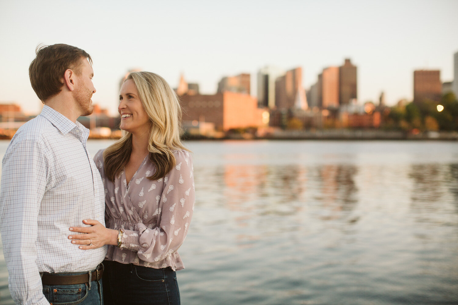 Charlestown Engagement — documentary wedding photograph