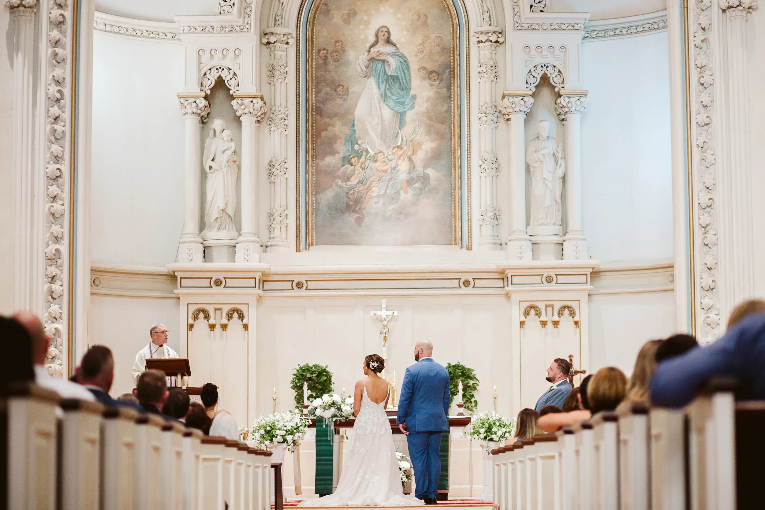 Colonial Hall Wedding — candid wedding moment