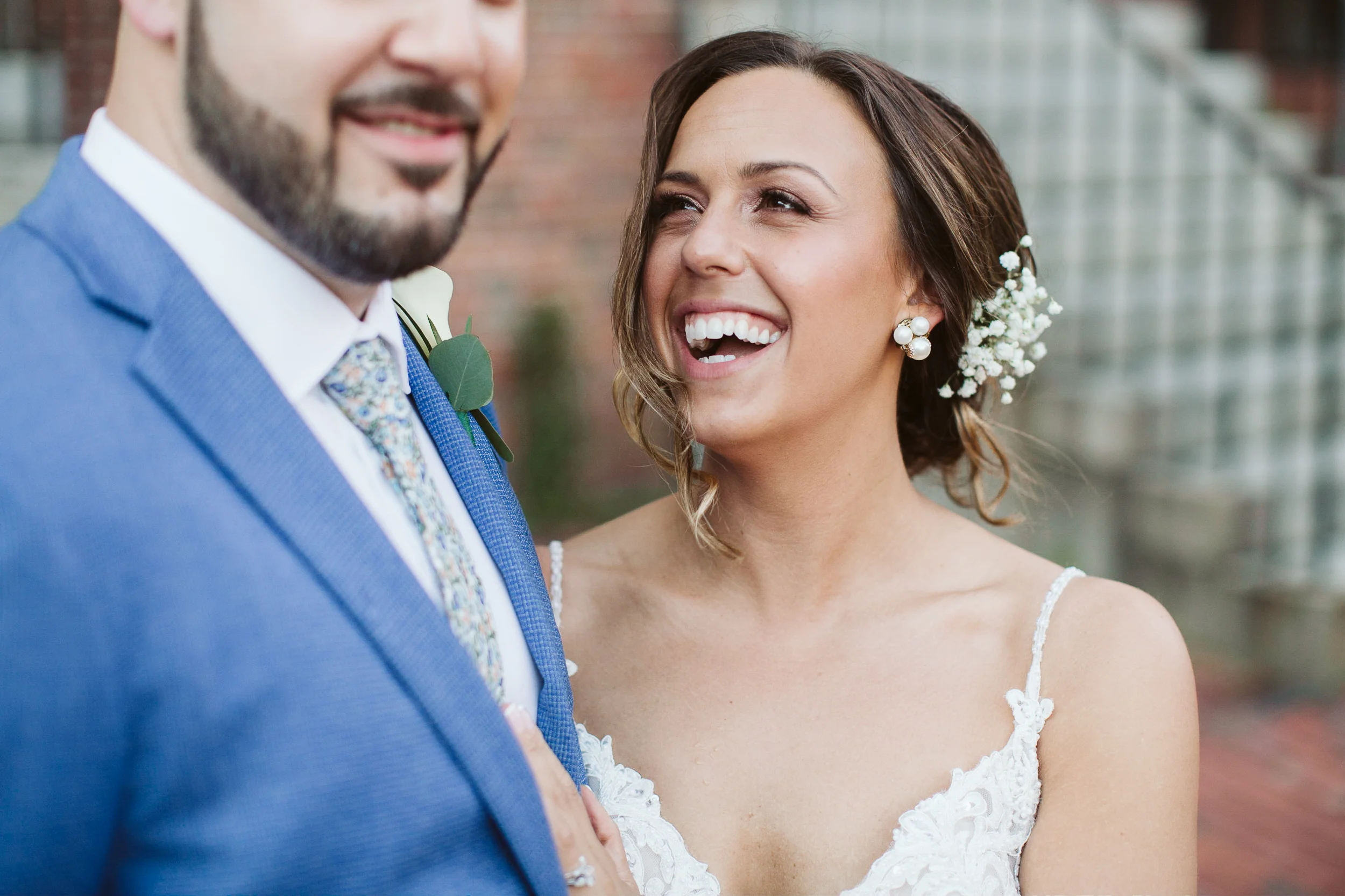 Colonial Hall Wedding — candid wedding moment