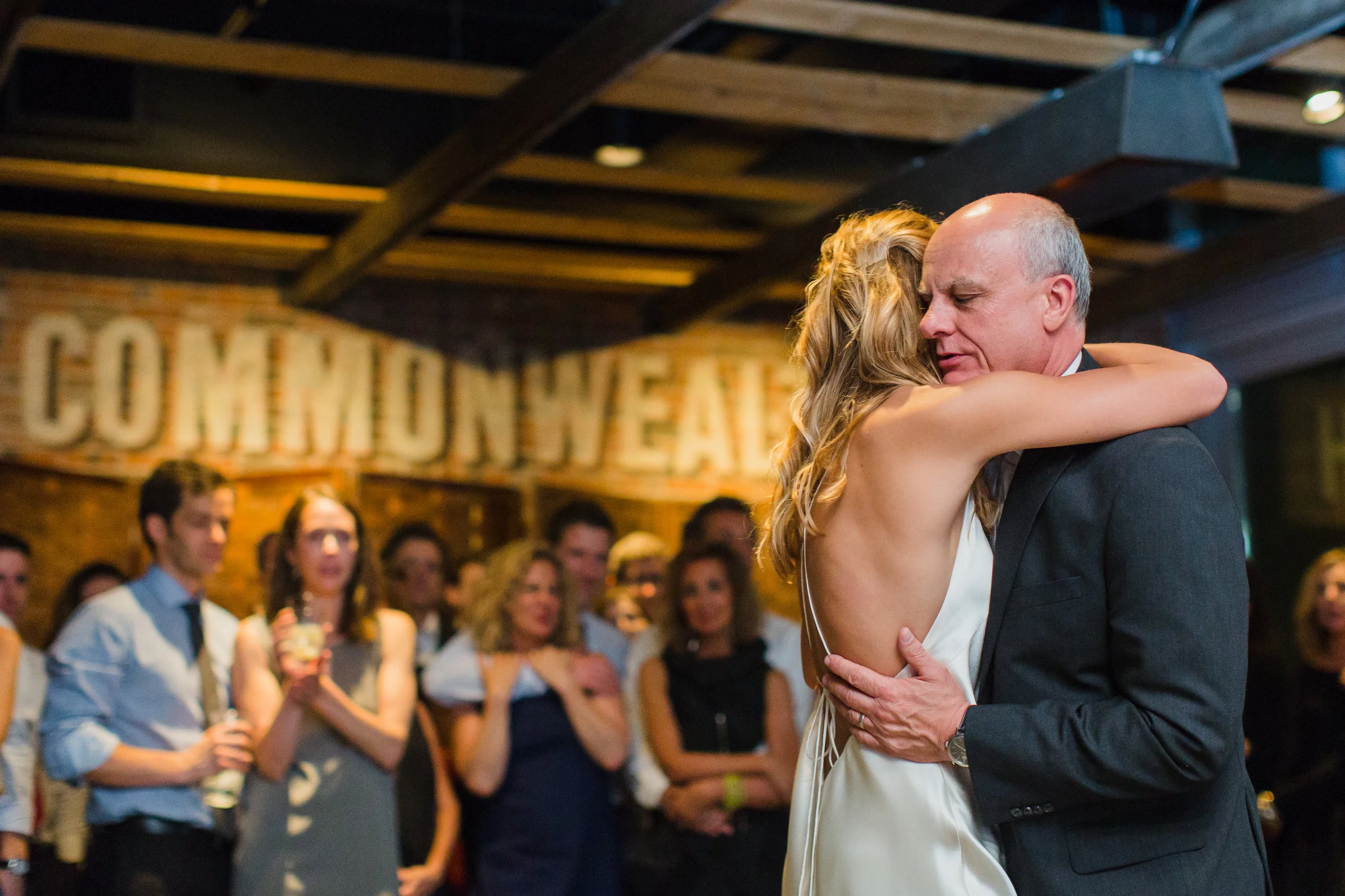 Commonwealth Restaurant Wedding Cambridge MA — documentary wedding photograph