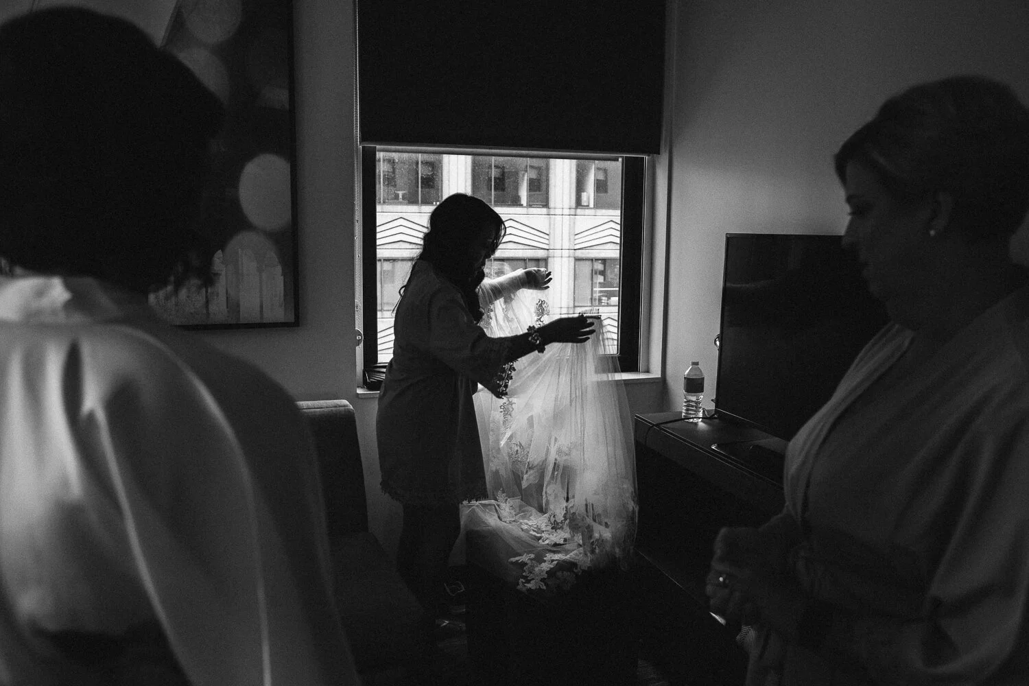 Corto Restaurant Wedding Jersey City — wedding photography by Mark Davidson