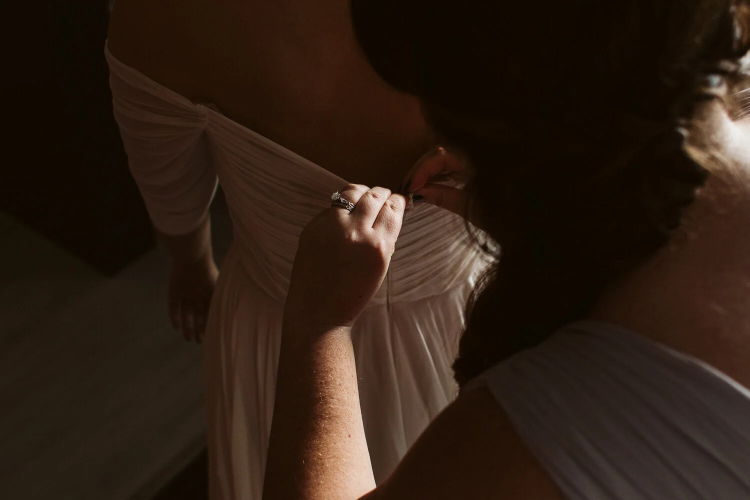 Corto Restaurant Wedding Jersey City — documentary wedding photograph