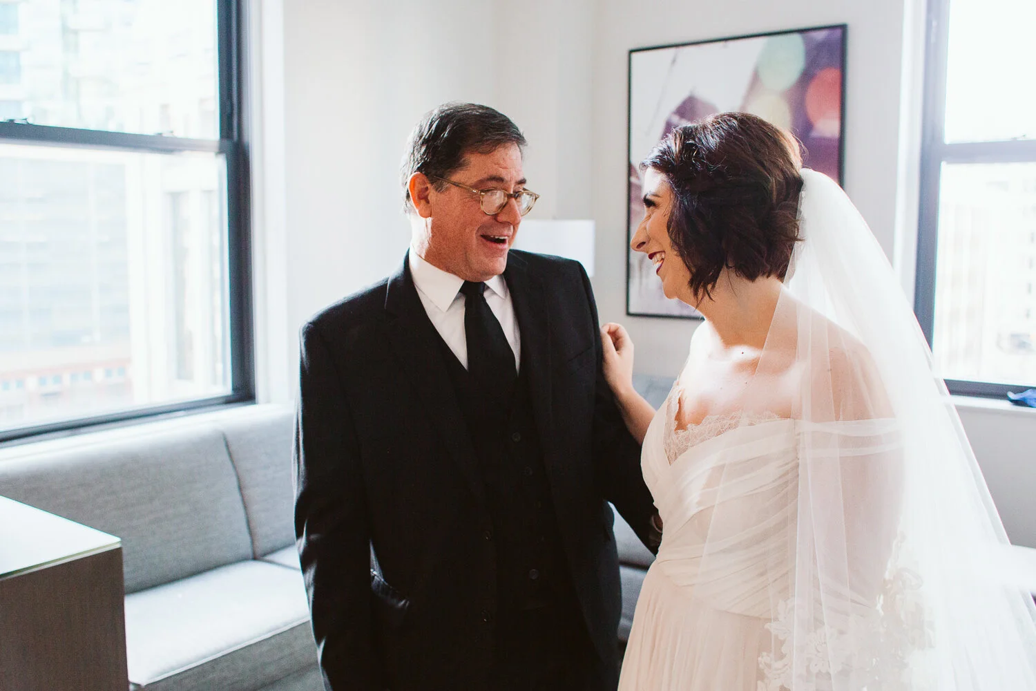 Corto Restaurant Wedding Jersey City — wedding photography by Mark Davidson