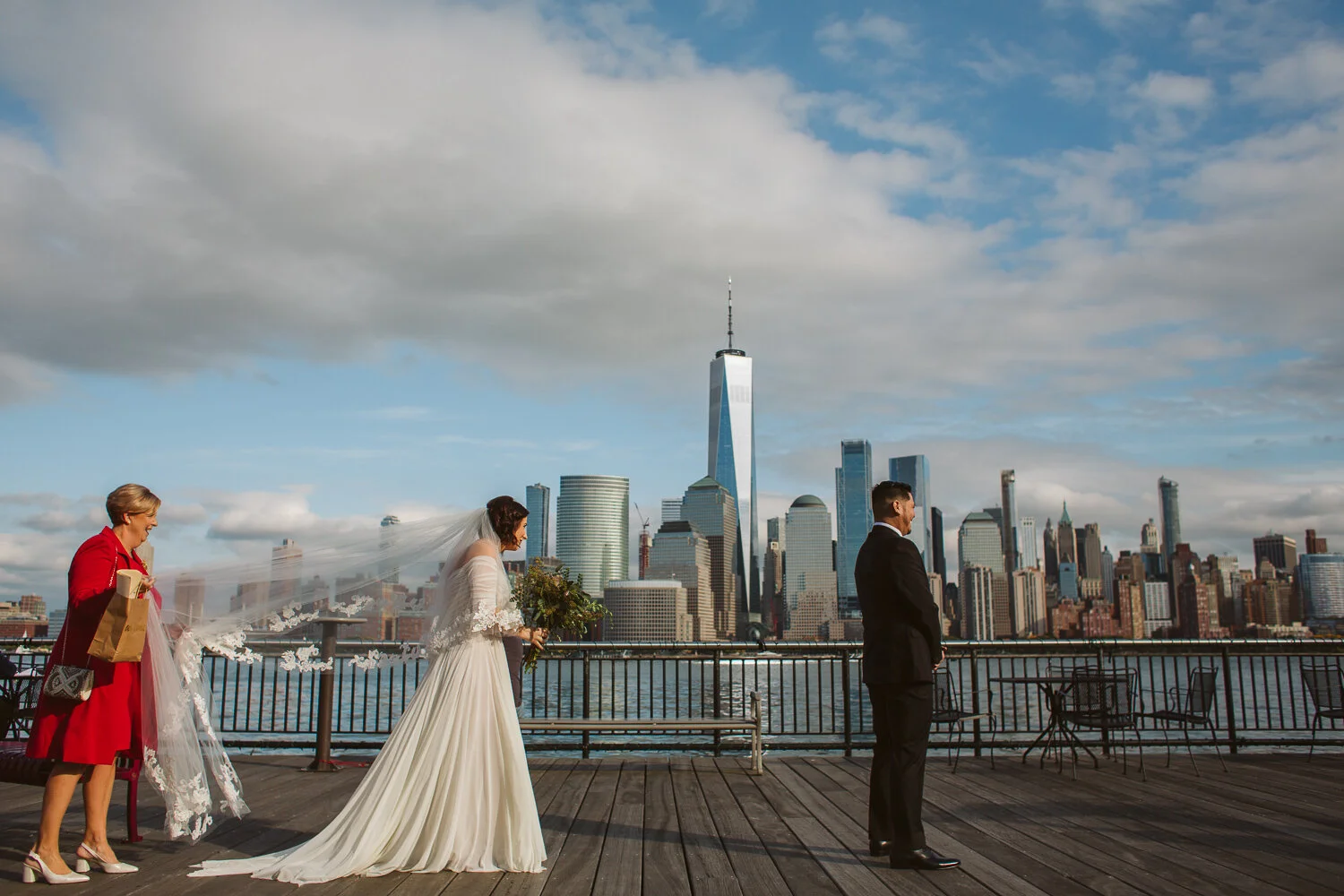 Corto Restaurant Wedding Jersey City — documentary wedding photograph