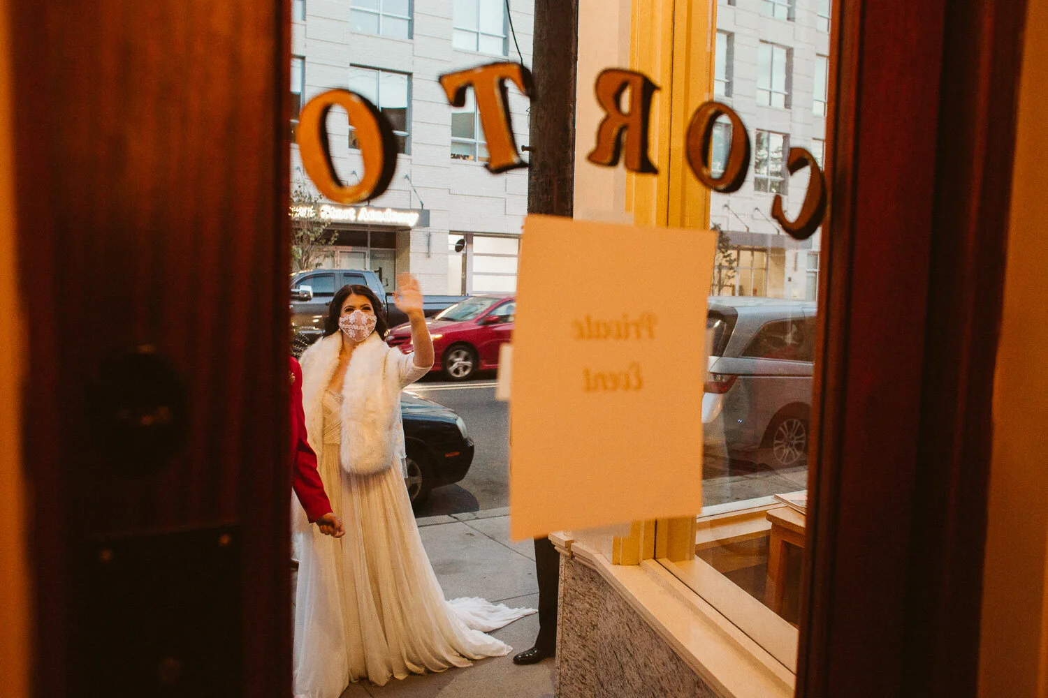 Corto Restaurant Wedding Jersey City — wedding day photograph