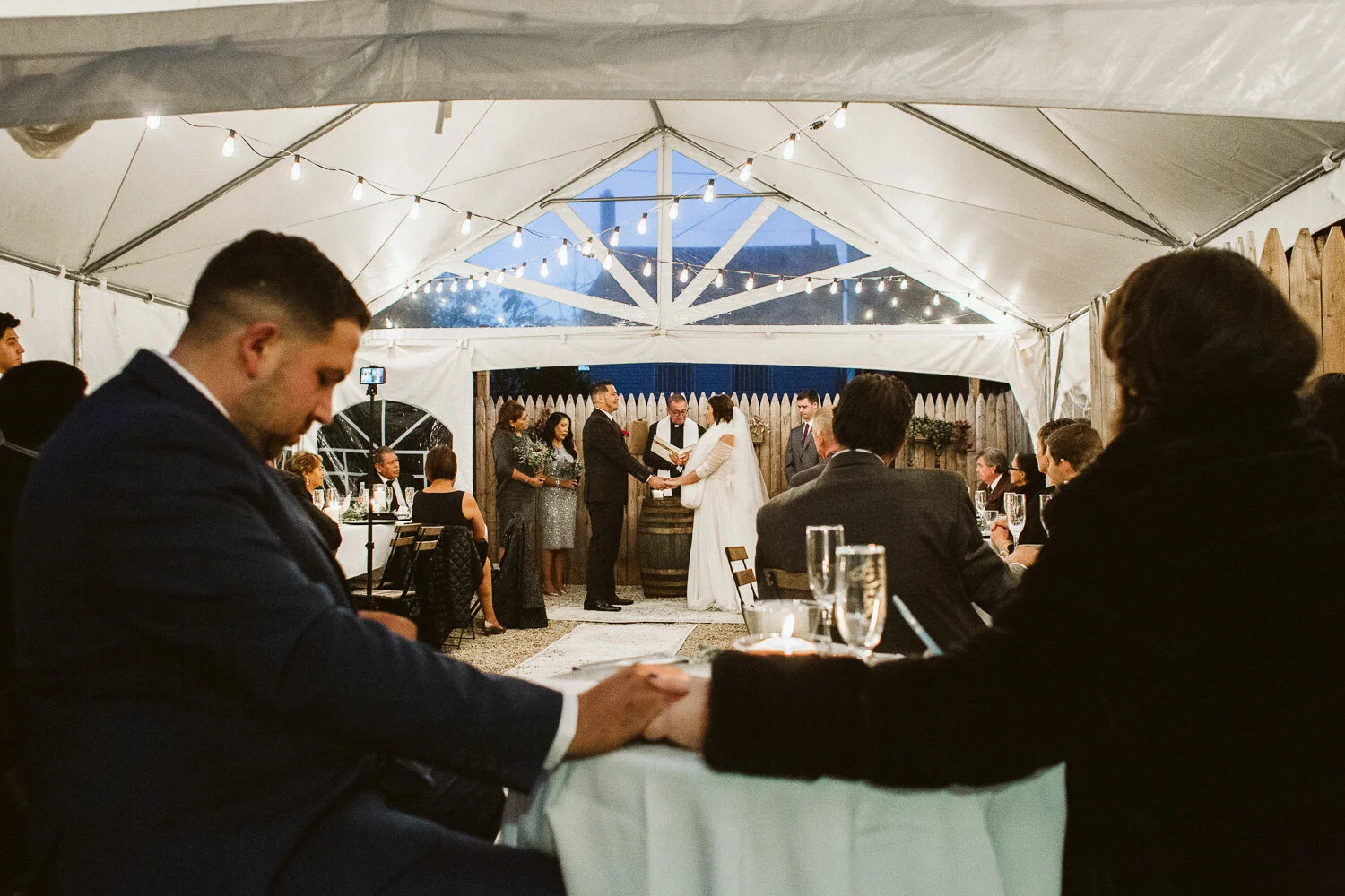 Corto Restaurant Wedding Jersey City — wedding photography by Mark Davidson