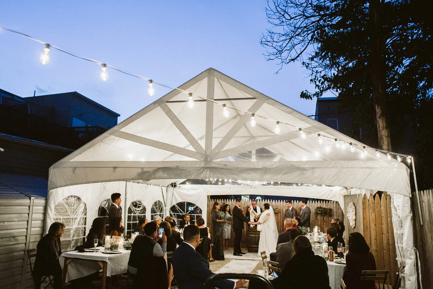 Corto Restaurant Wedding Jersey City — candid wedding moment