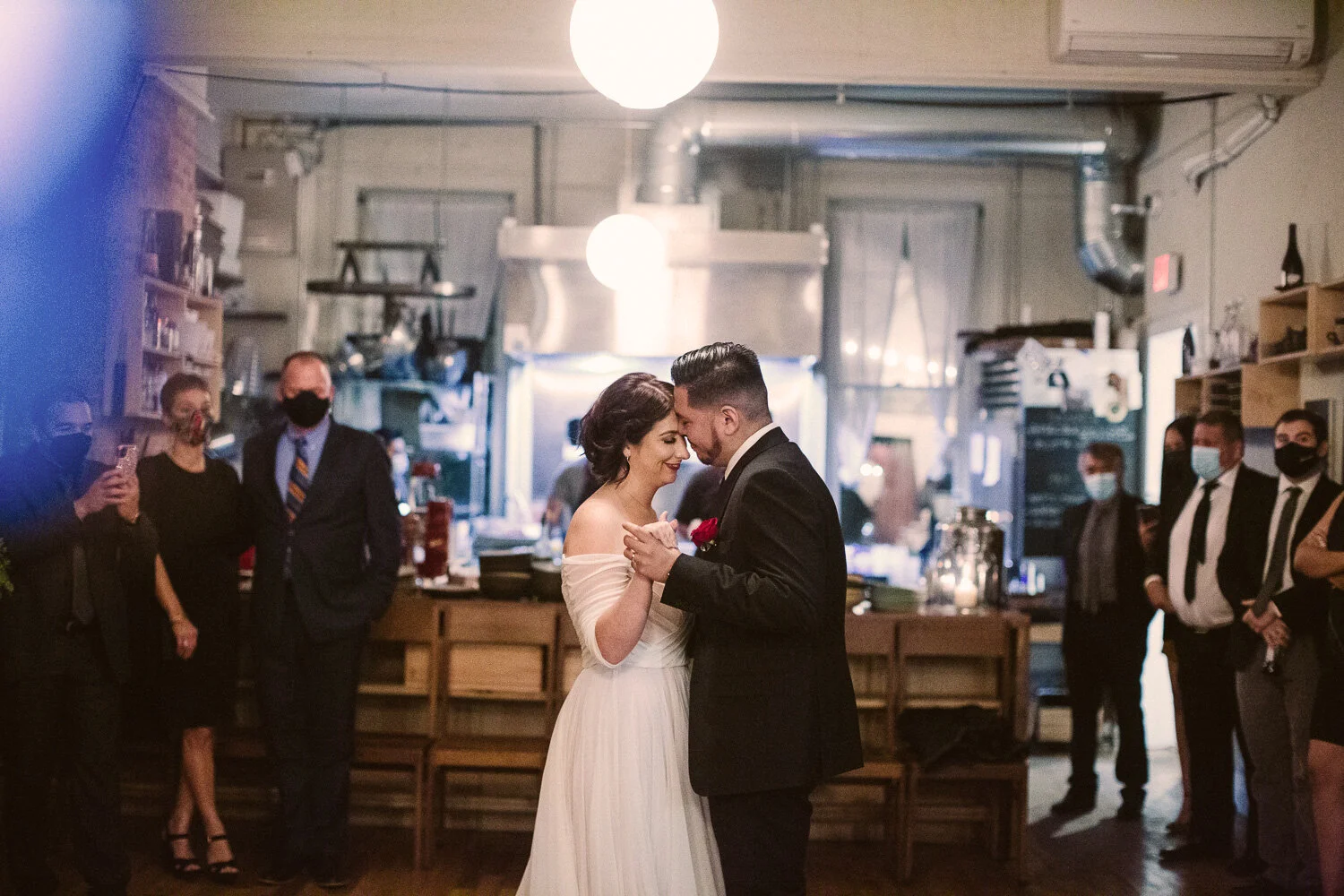 Corto Restaurant Wedding Jersey City — documentary wedding photograph