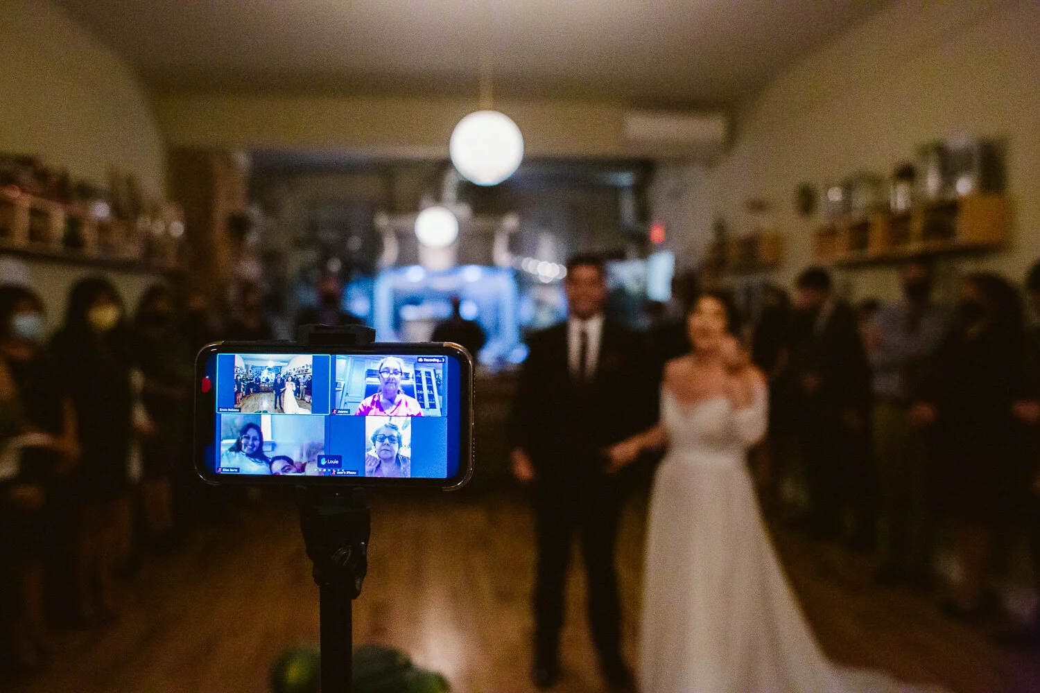 Corto Restaurant Wedding Jersey City — wedding photography by Mark Davidson