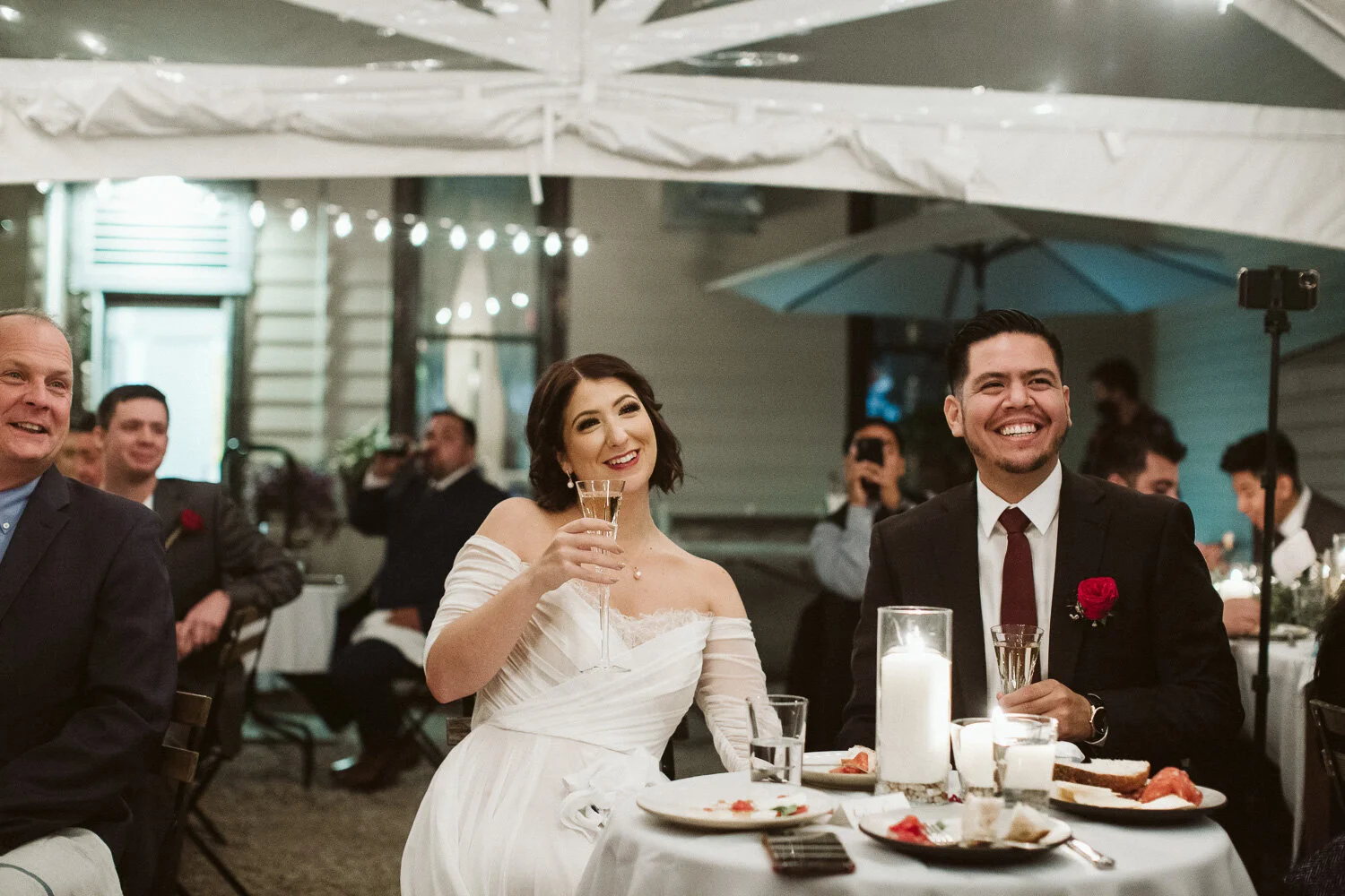 Corto Restaurant Wedding Jersey City — wedding photograph