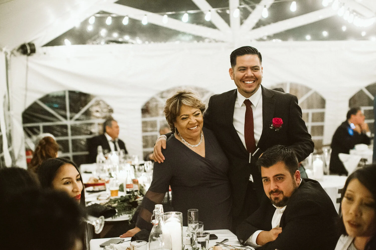 Corto Restaurant Wedding Jersey City — candid wedding moment