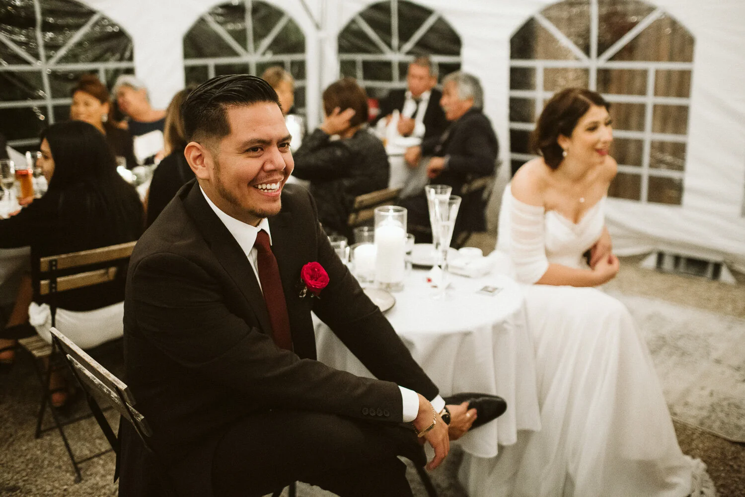Corto Restaurant Wedding Jersey City — wedding day photograph