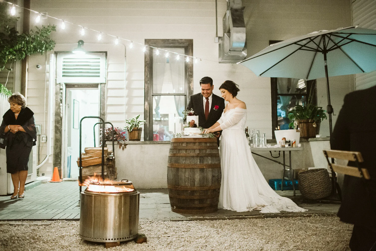 Corto Restaurant Wedding Jersey City — wedding photograph