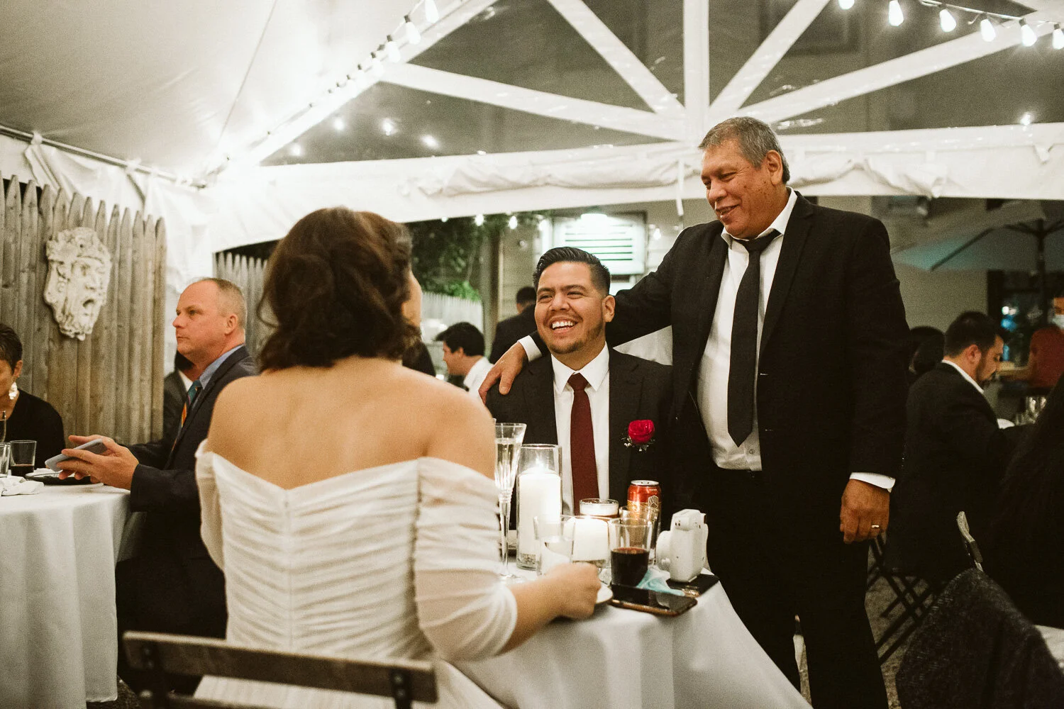 Corto Restaurant Wedding Jersey City — wedding photography by Mark Davidson