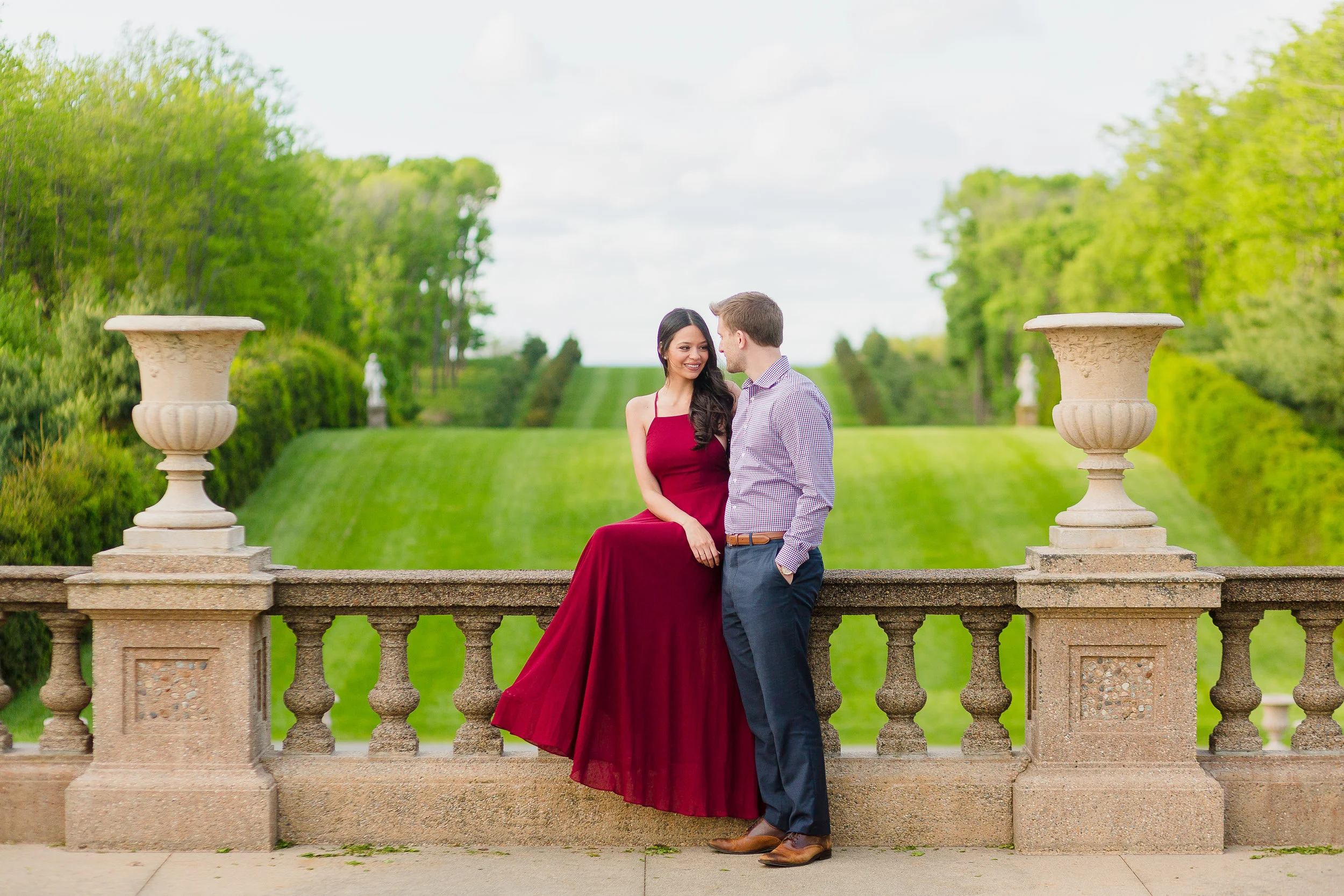 Crane Estate Engagement Photos 5 Crane Estate Engagement — wedding day photograph