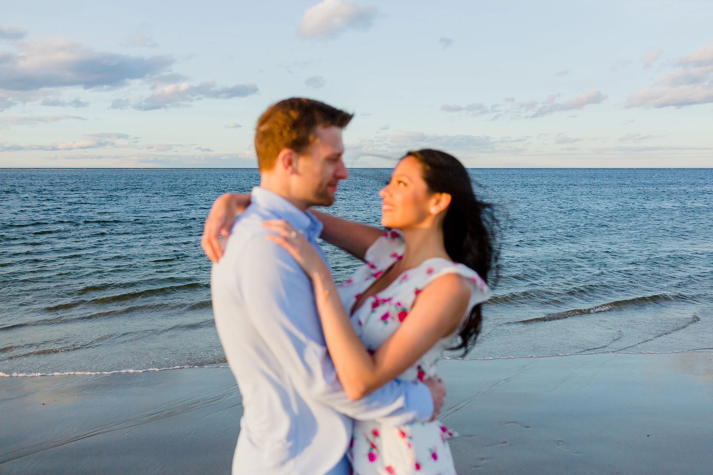 Crane Estate Engagement Photos 11 Crane Estate Engagement — wedding day photograph
