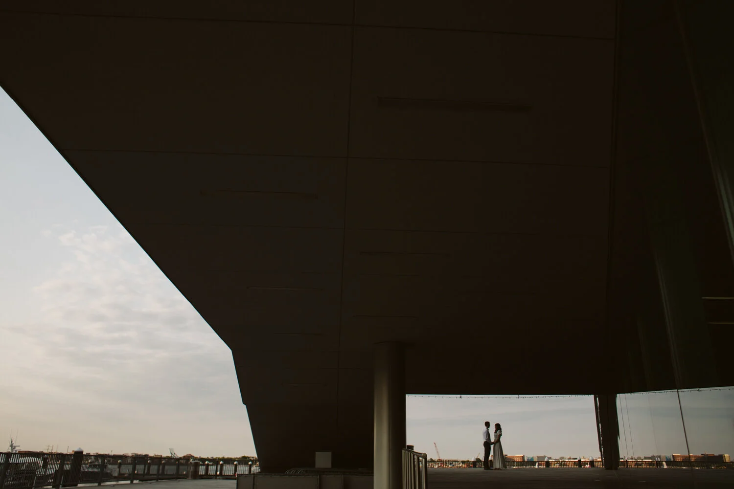 Engagement Photos in The Seaport, Boston MA — wedding photograph
