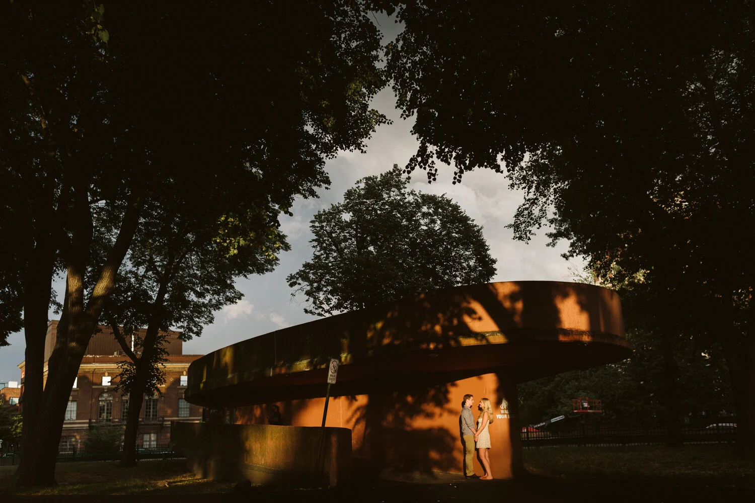 Engagement Photos on The Esplanade — wedding photograph