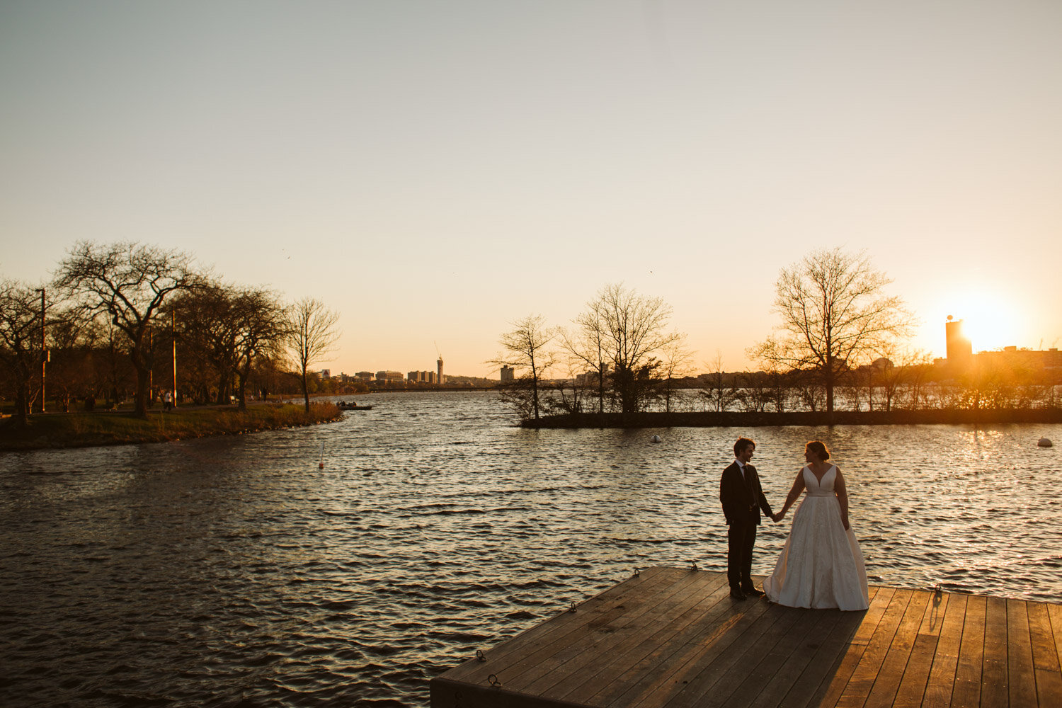 Esplanade — candid wedding moment