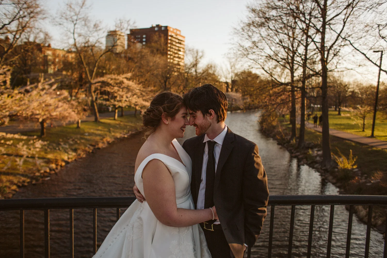 Esplanade — wedding day photograph