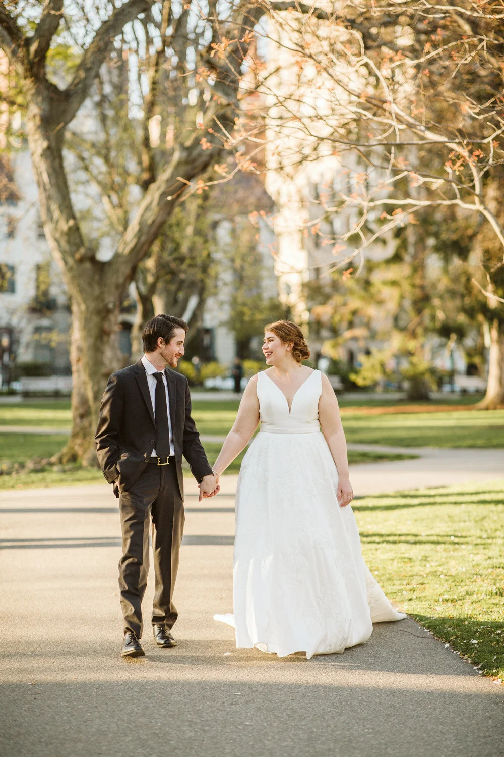 Esplanade — wedding photograph