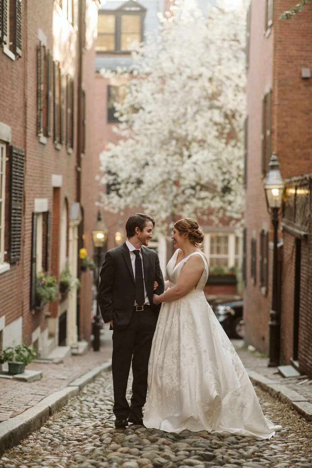 Esplanade — candid wedding moment