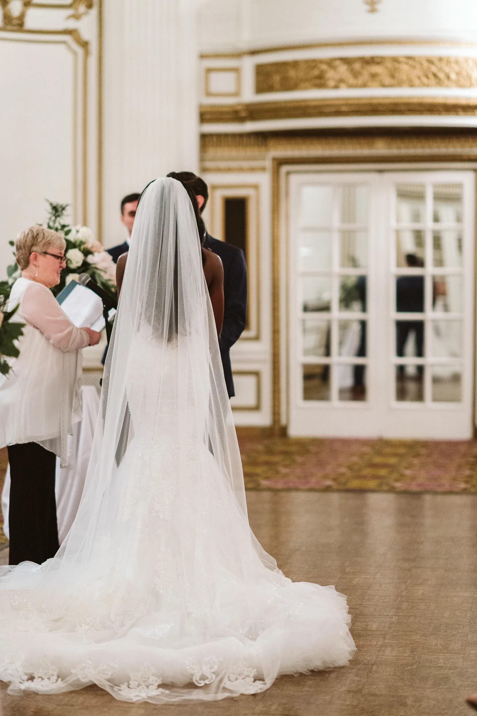 Fairmont Copley Plaza Grand Ballroom Wedding — wedding day photograph
