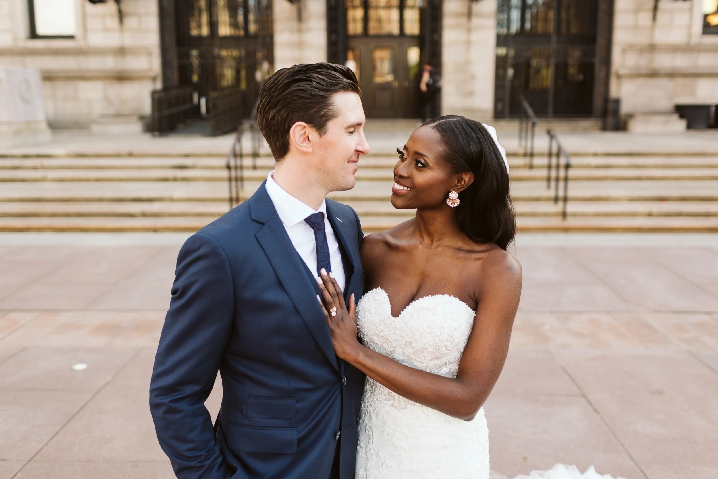 Fairmont Copley Plaza Grand Ballroom Wedding — wedding day photograph