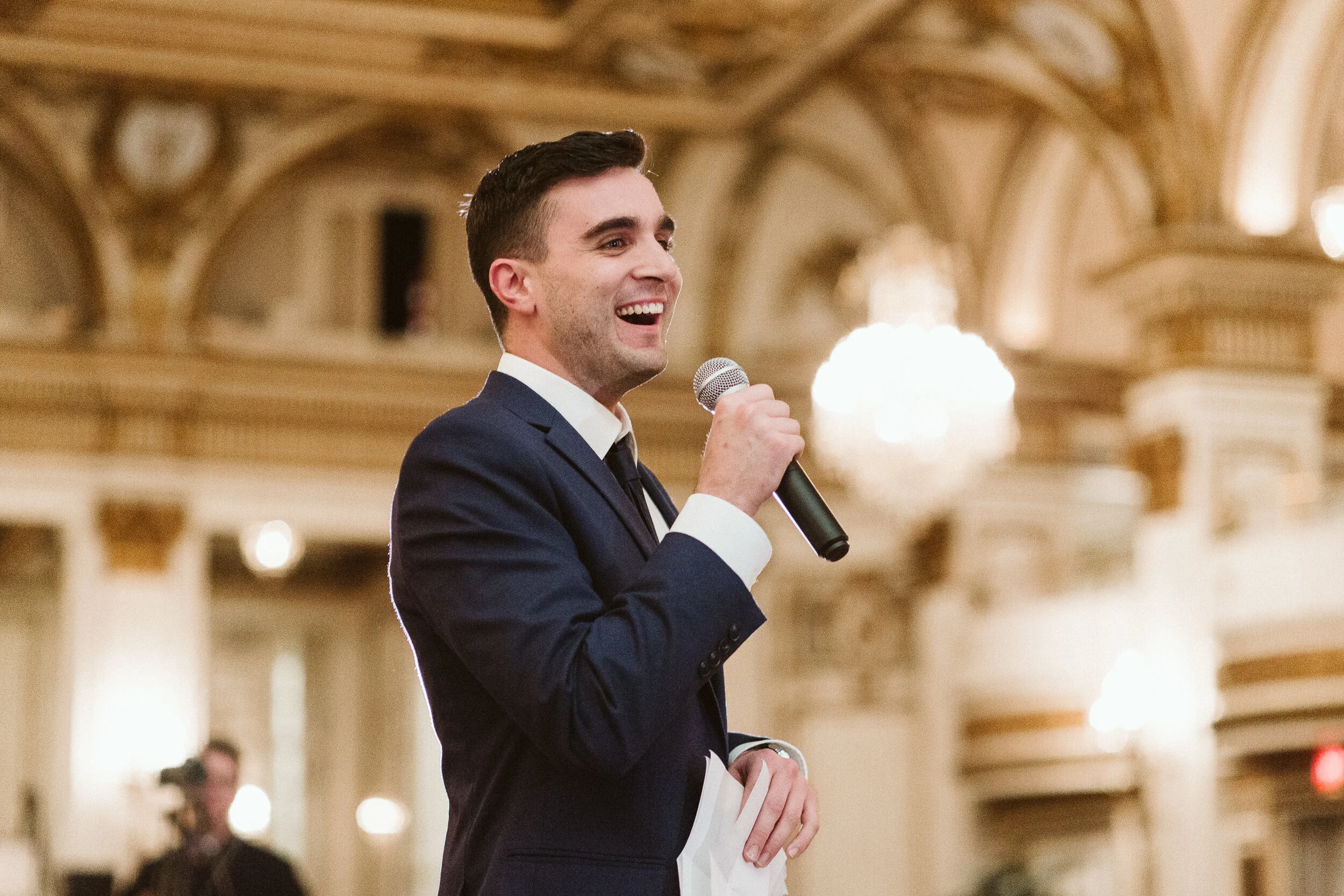 Fairmont Copley Plaza Grand Ballroom Wedding — wedding photograph