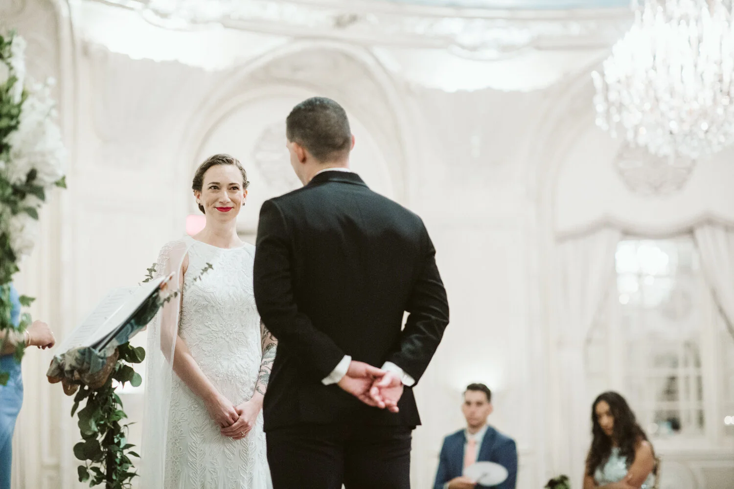 Fairmont Copley Plaza Minimony — documentary wedding photograph