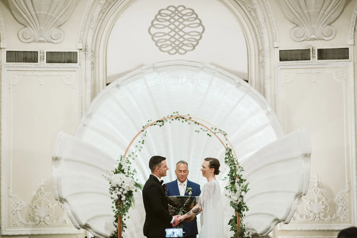 Fairmont Copley Plaza Minimony — wedding day photograph