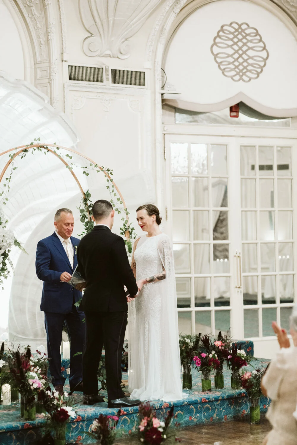 Fairmont Copley Plaza Minimony — documentary wedding photograph