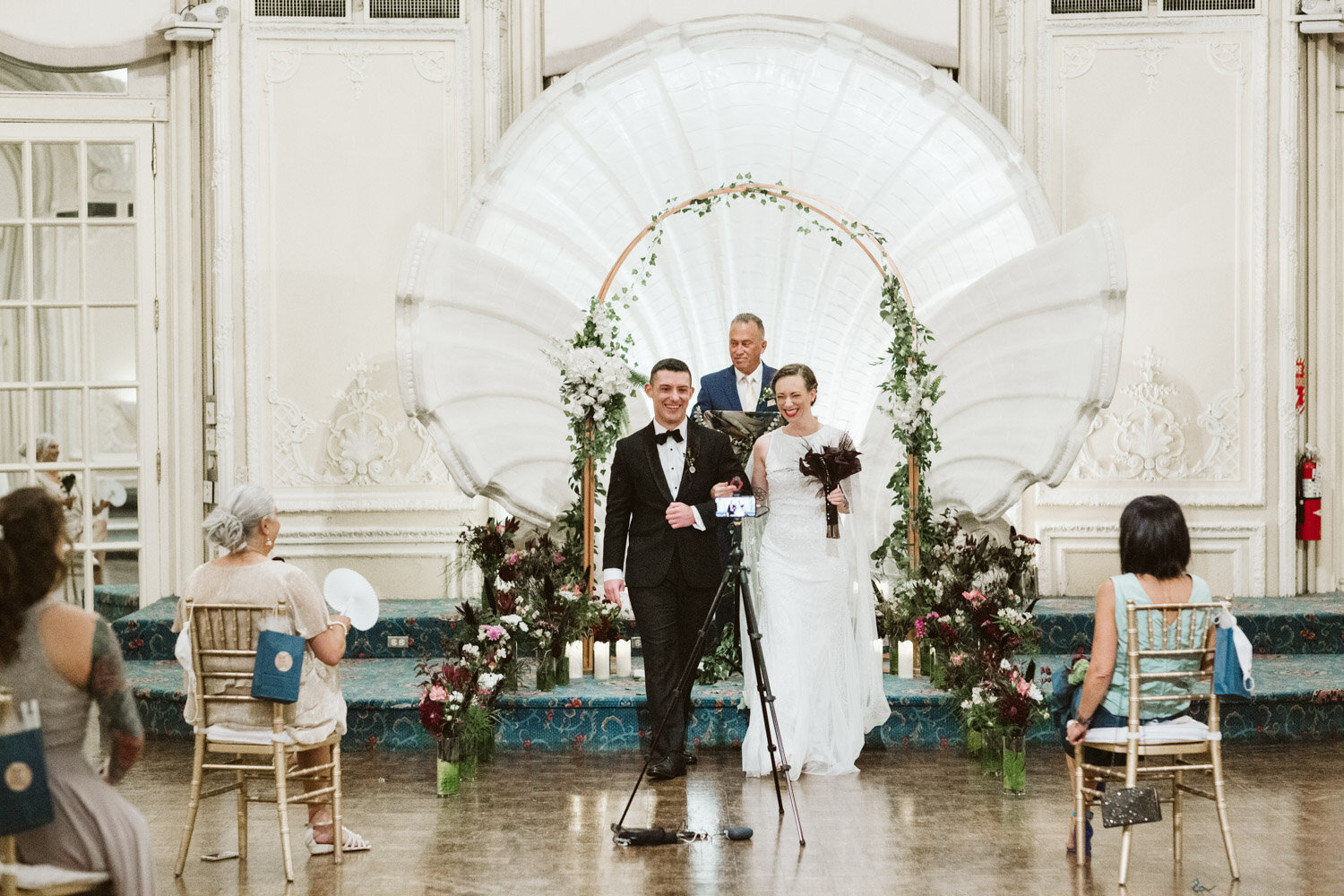 Fairmont Copley Plaza Minimony — wedding day photograph
