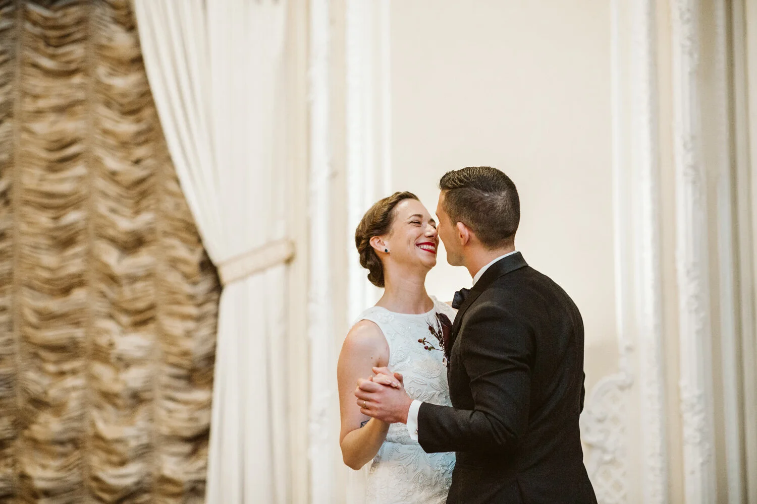 Fairmont Copley Plaza Minimony — wedding photograph