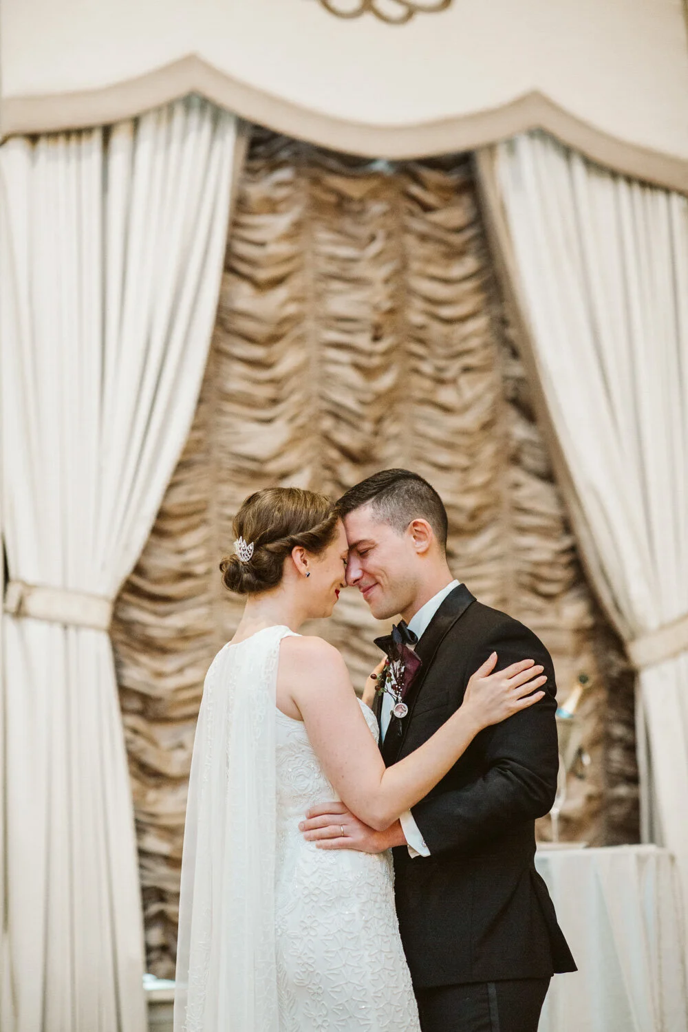 Fairmont Copley Plaza Minimony — wedding photography by Mark Davidson