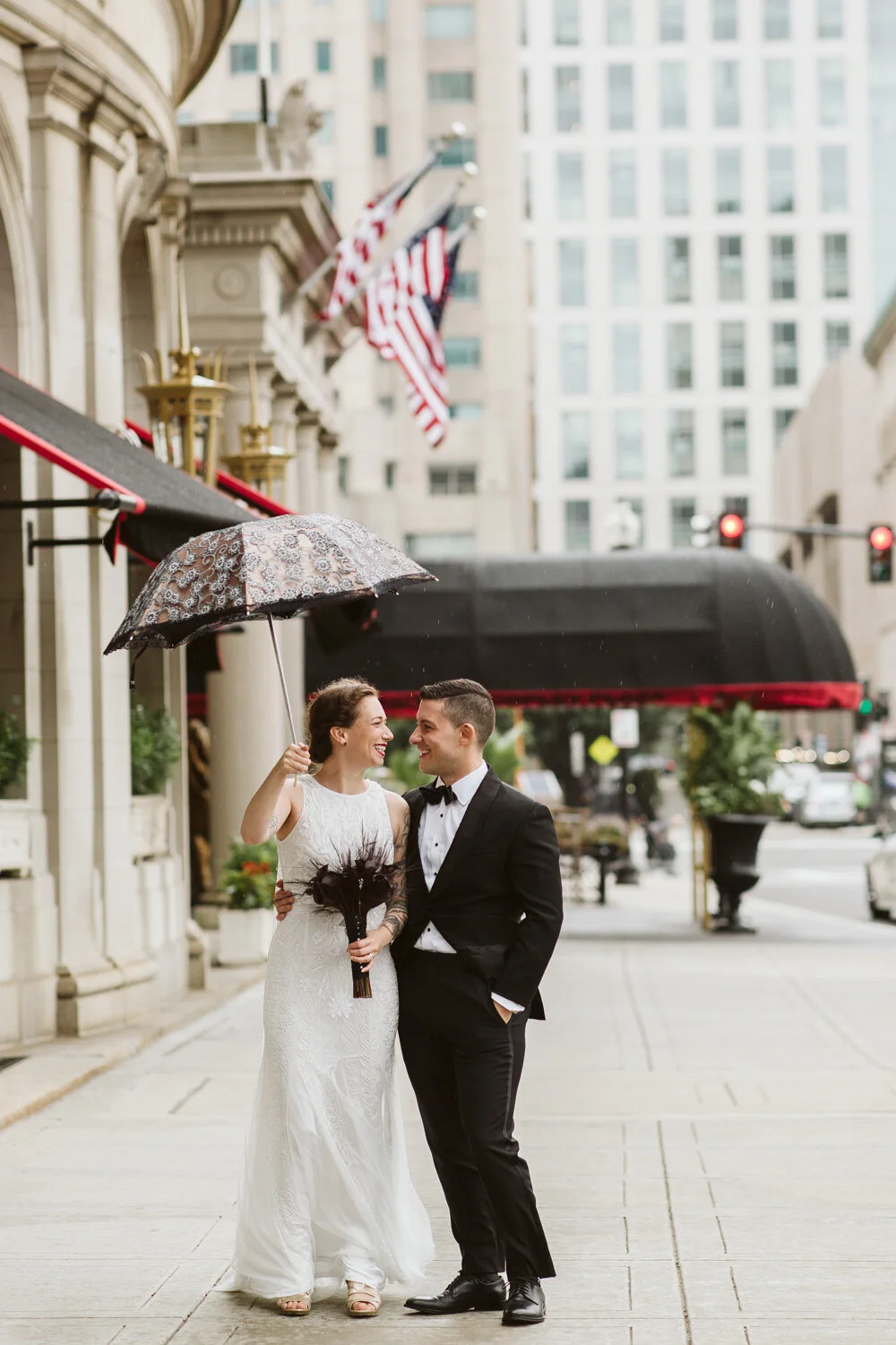 Fairmont Copley Plaza Minimony — candid wedding moment