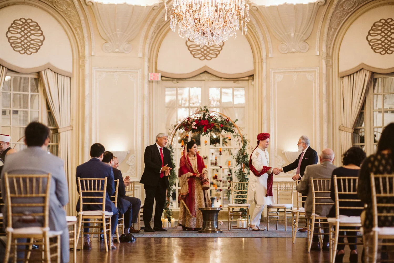 Fairmont Copley Plaza Small Boston Wedding — wedding photograph