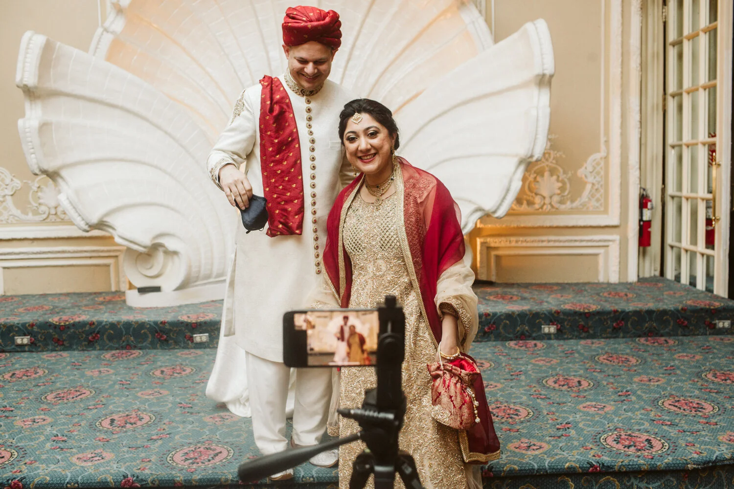 Fairmont Copley Plaza Small Boston Wedding — wedding photography by Mark Davidson