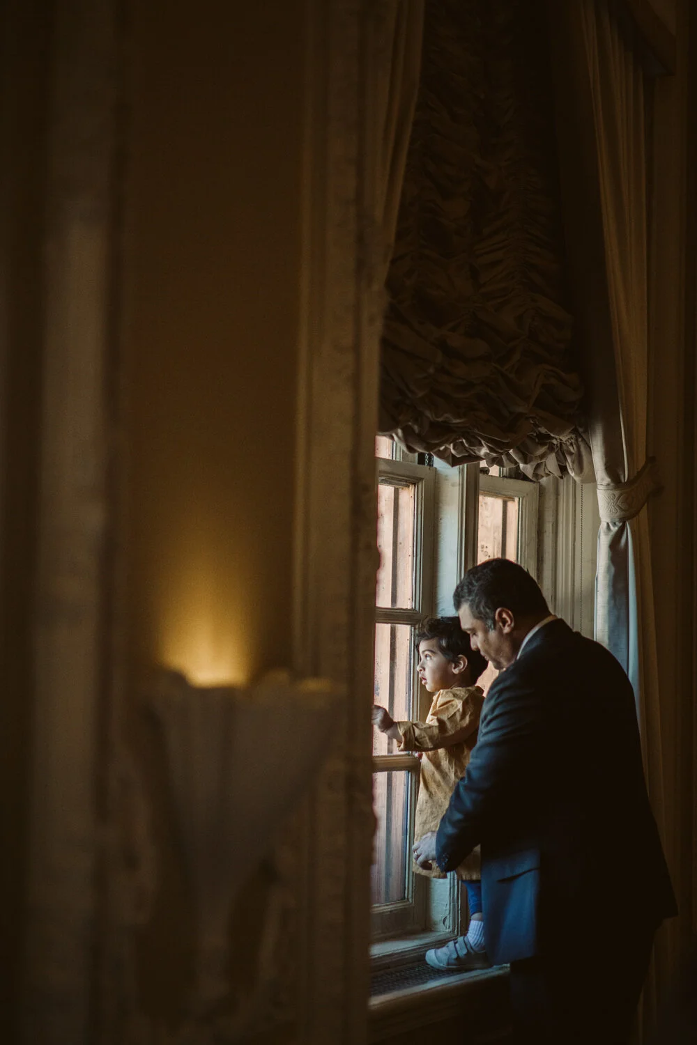Fairmont Copley Plaza Small Boston Wedding — candid wedding moment