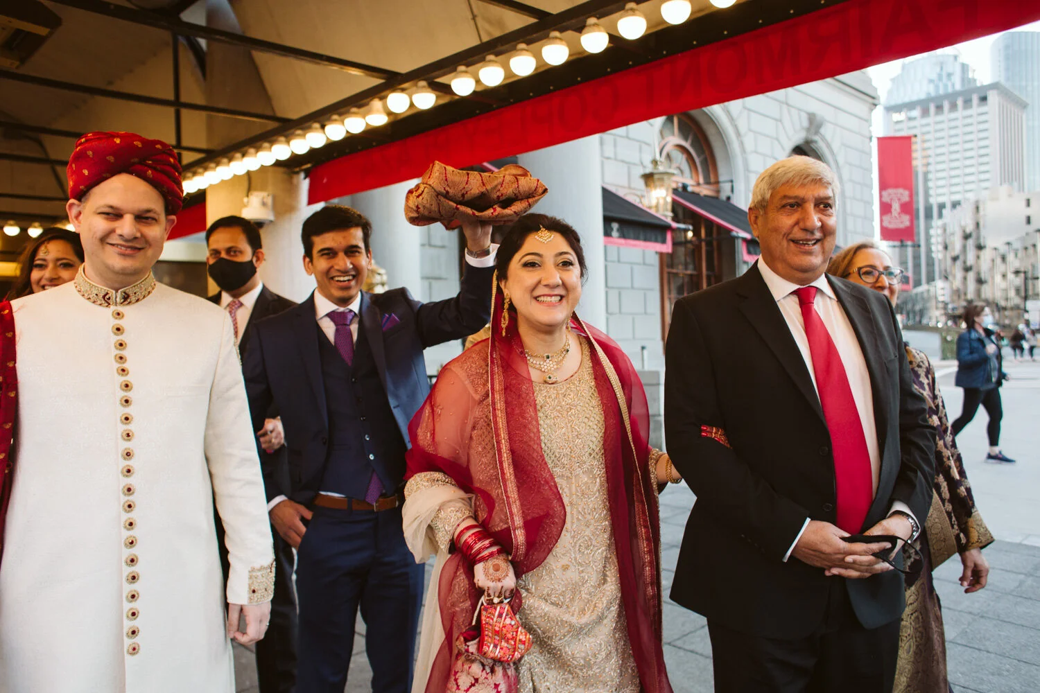 Fairmont Copley Plaza Small Boston Wedding — wedding photograph