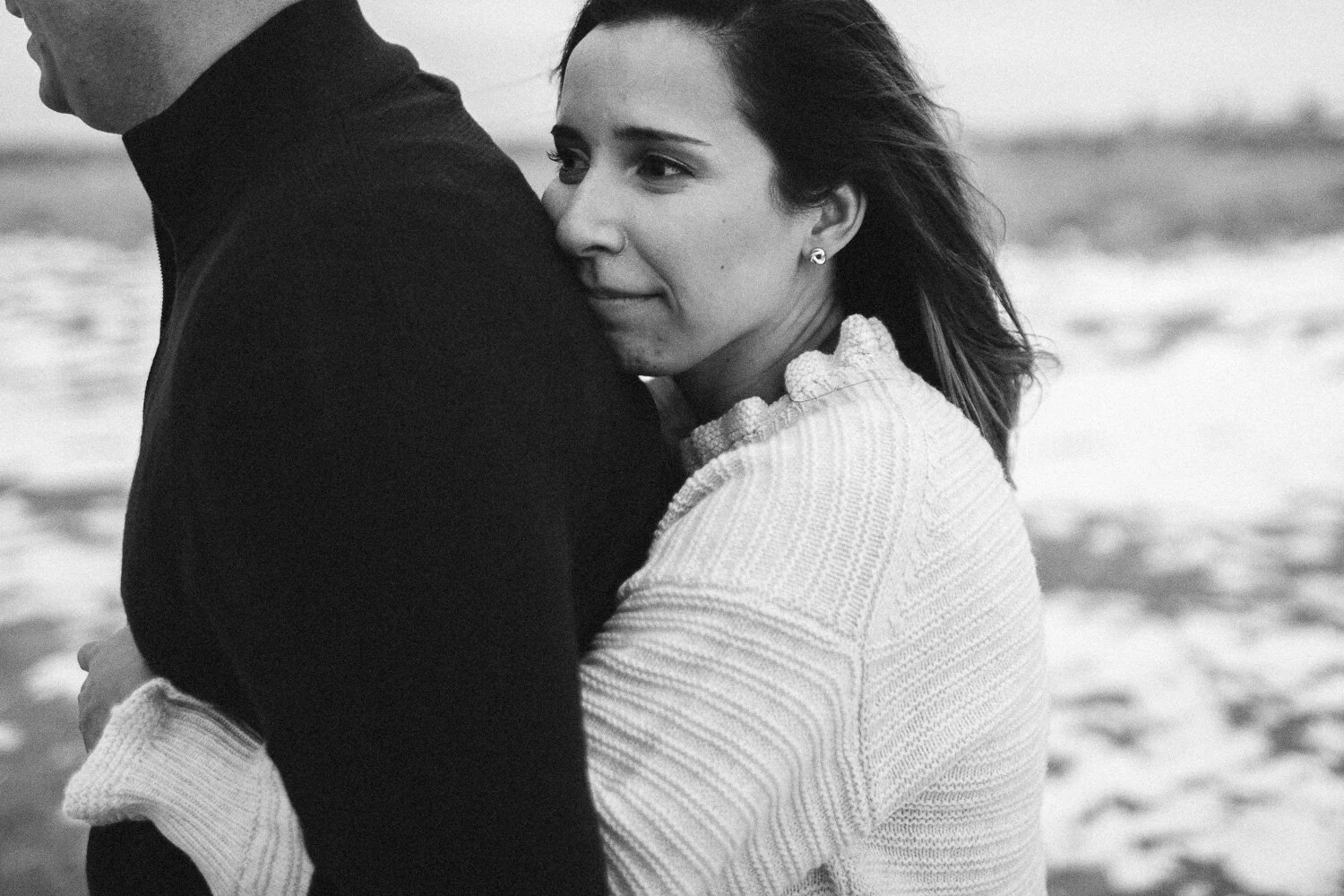 Fall Engagement Photos at Crane Beach, Ipswich MA — wedding day photograph