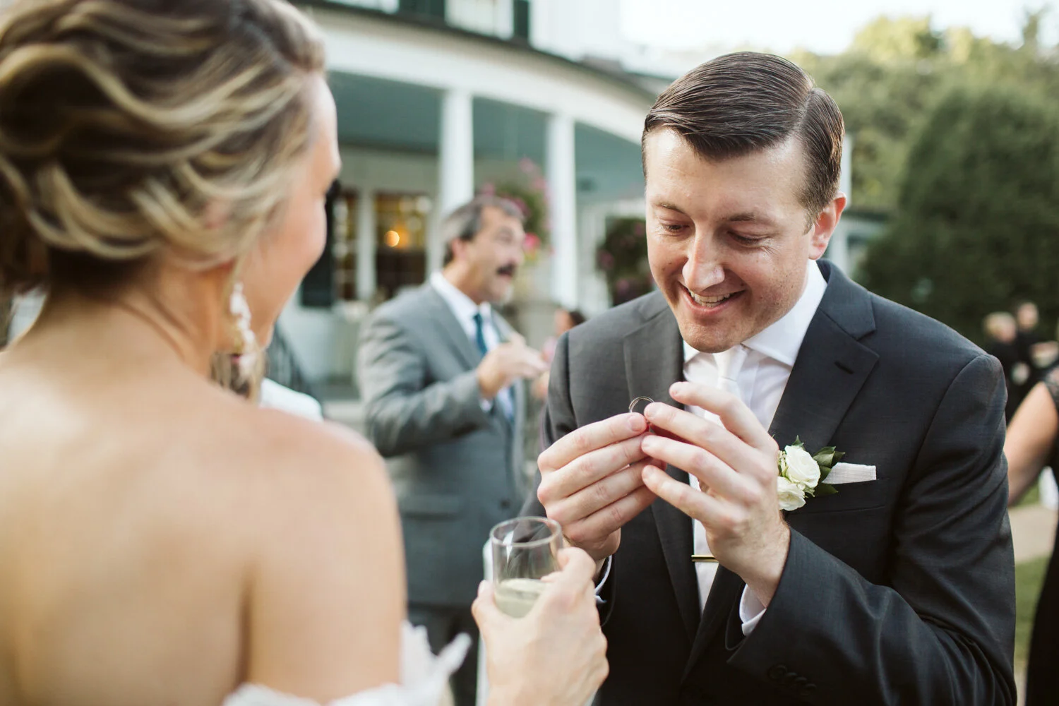 Glen Magna Farms Wedding — wedding photography by Mark Davidson
