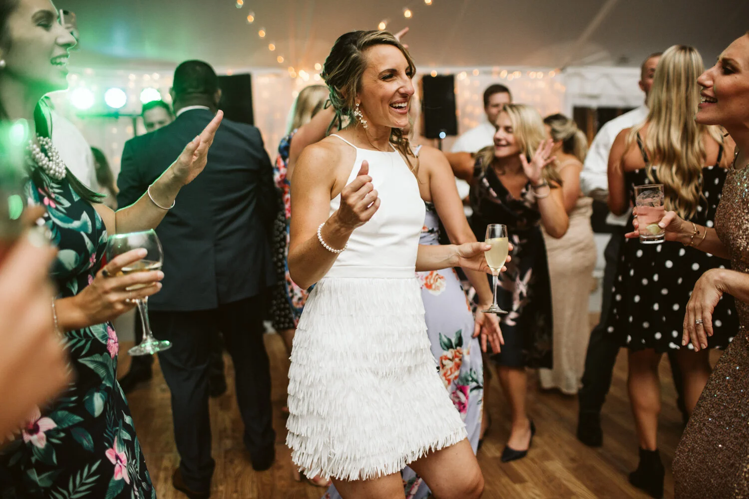 Glen Magna Farms Wedding — candid wedding moment