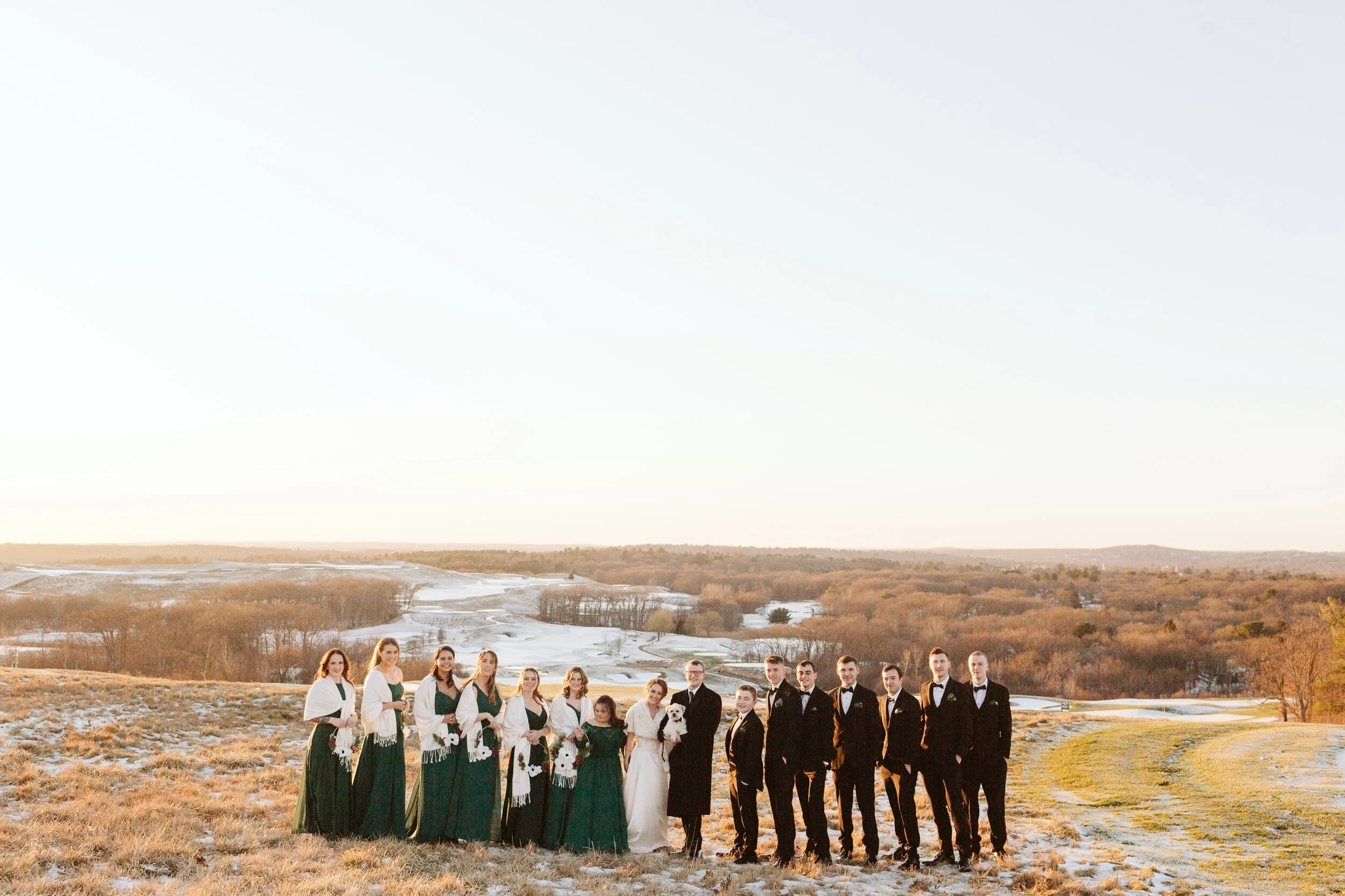 Granite Links — wedding photography by Mark Davidson