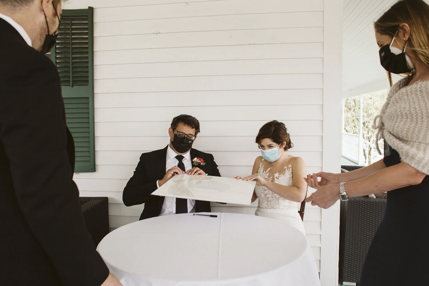 Harrington Farm Wedding — candid wedding moment